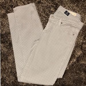 Ag Adriano Goldschmied Jeans - AG Adriano Goldschmeid Polka Dot grey Jeans. 26R Ag Adriano Goldschmied Jeans - AG Adriano Goldschmeid Polka Dot grey Jeans. 26R